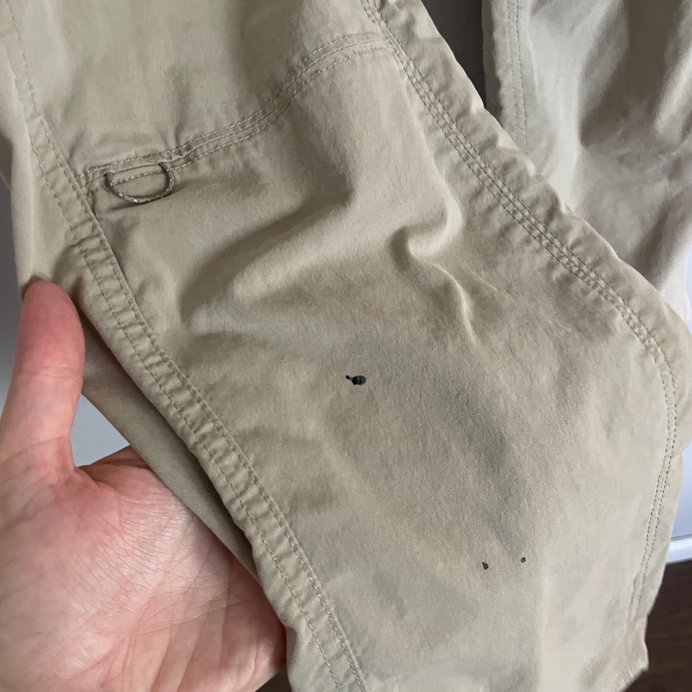 Kuhl Splash Roll-Up Pants Womens 8 Reg‎ Tan Hiking Utility Gorpcore - Picture 3 of 14